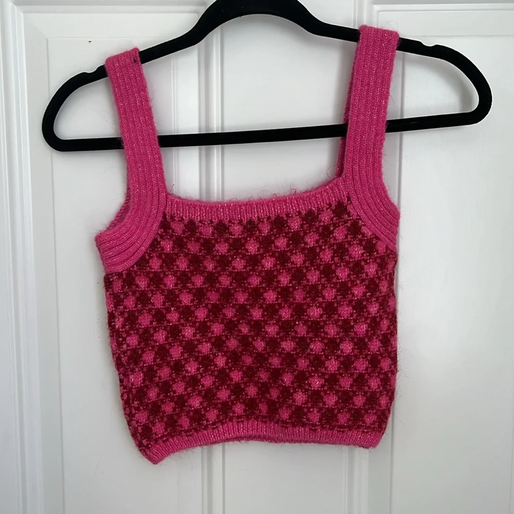 Zara knit cropped top - Picture 3 of 3